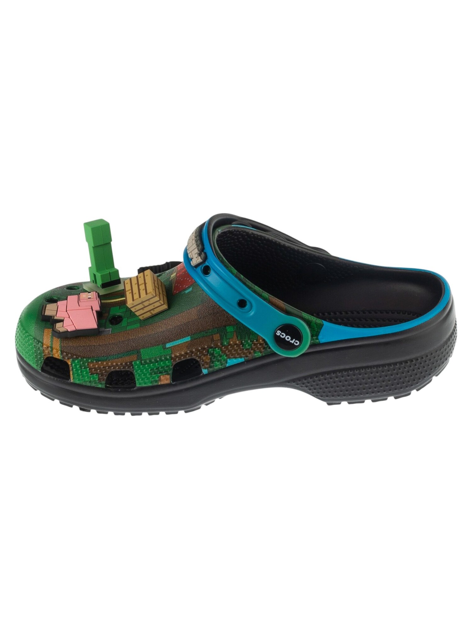 Crocs Dreváky 'Crocs Classic Minecraft'  zelená