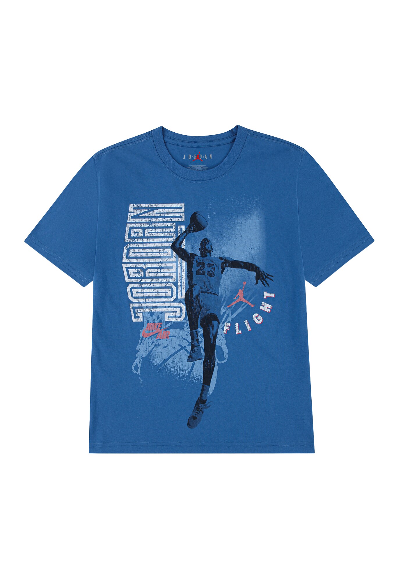 Jordan Tricou RETRO HANGTIME albastru / roșu deschis / negru / alb