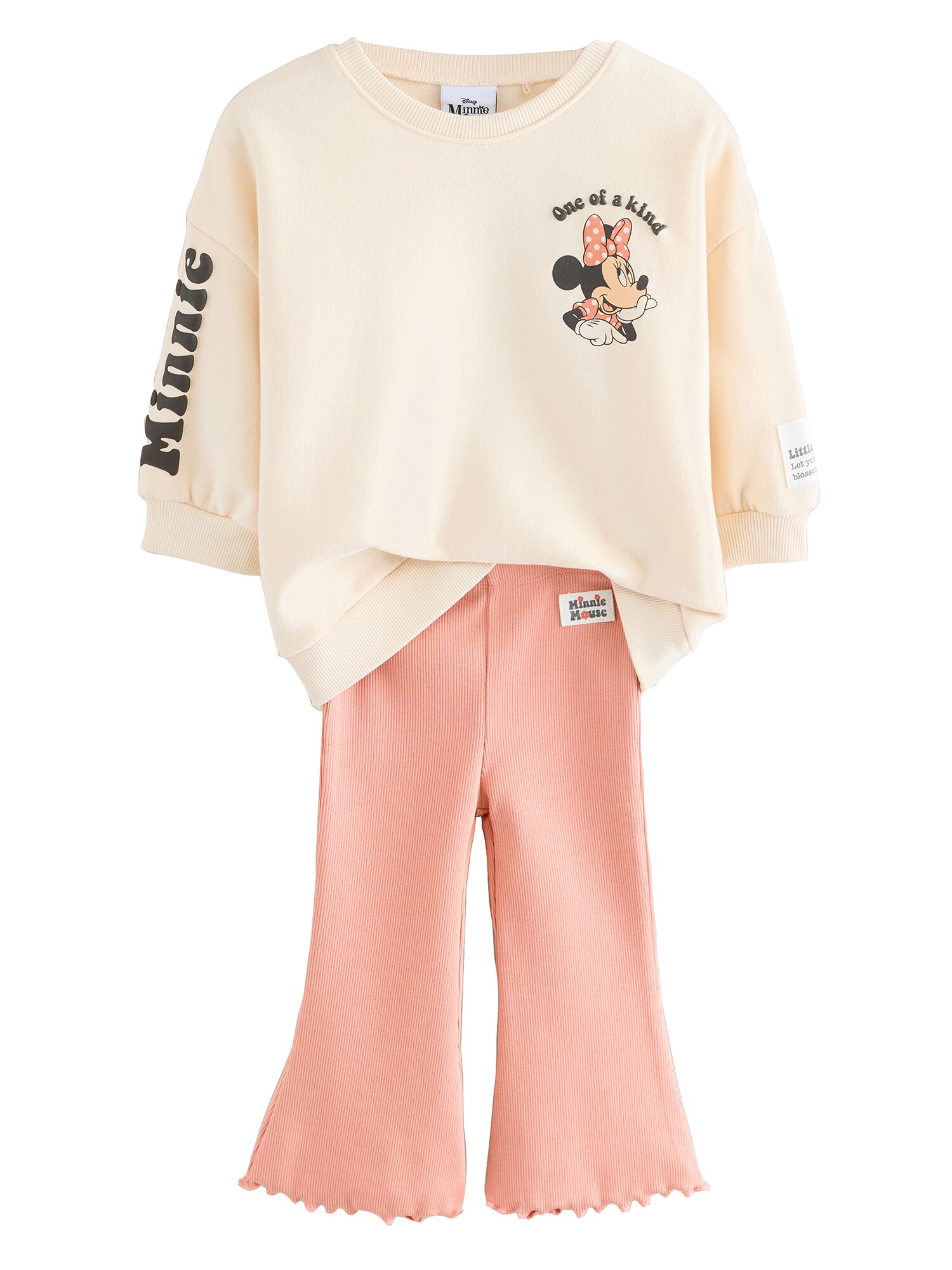 Next Set Minnie Maus  crem / galben muștar / portocaliu somon / negru