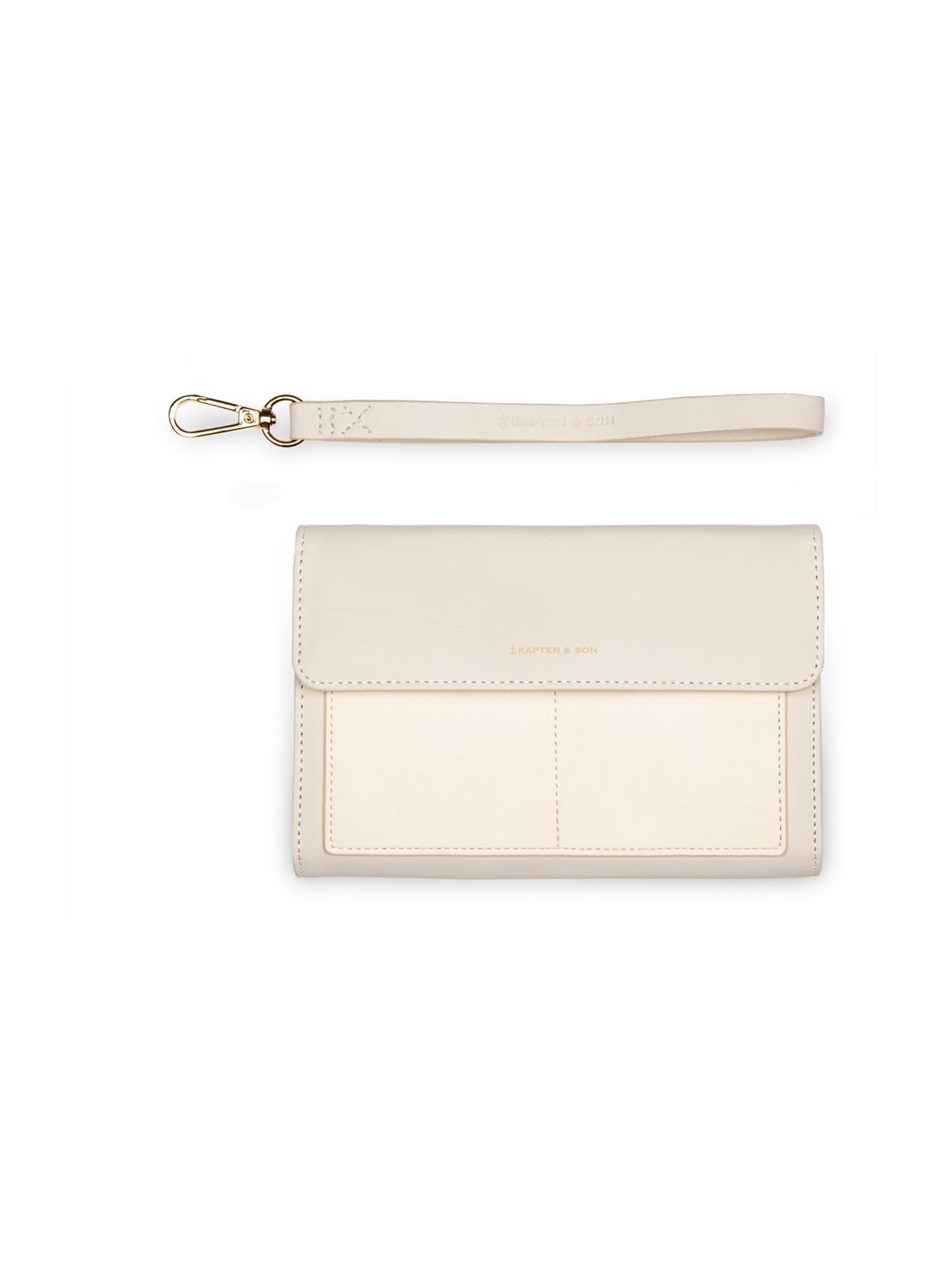Kapten & Son Clutch Clutch Wallet Versailles Sandstone  bej