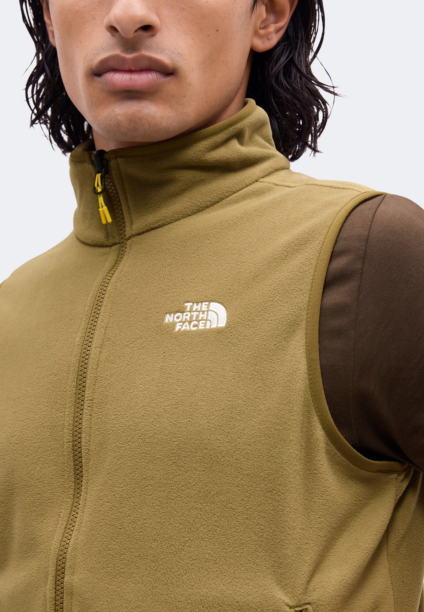 THE NORTH FACE Chaleco deportivo 'GLACIER' beige – imagen 3