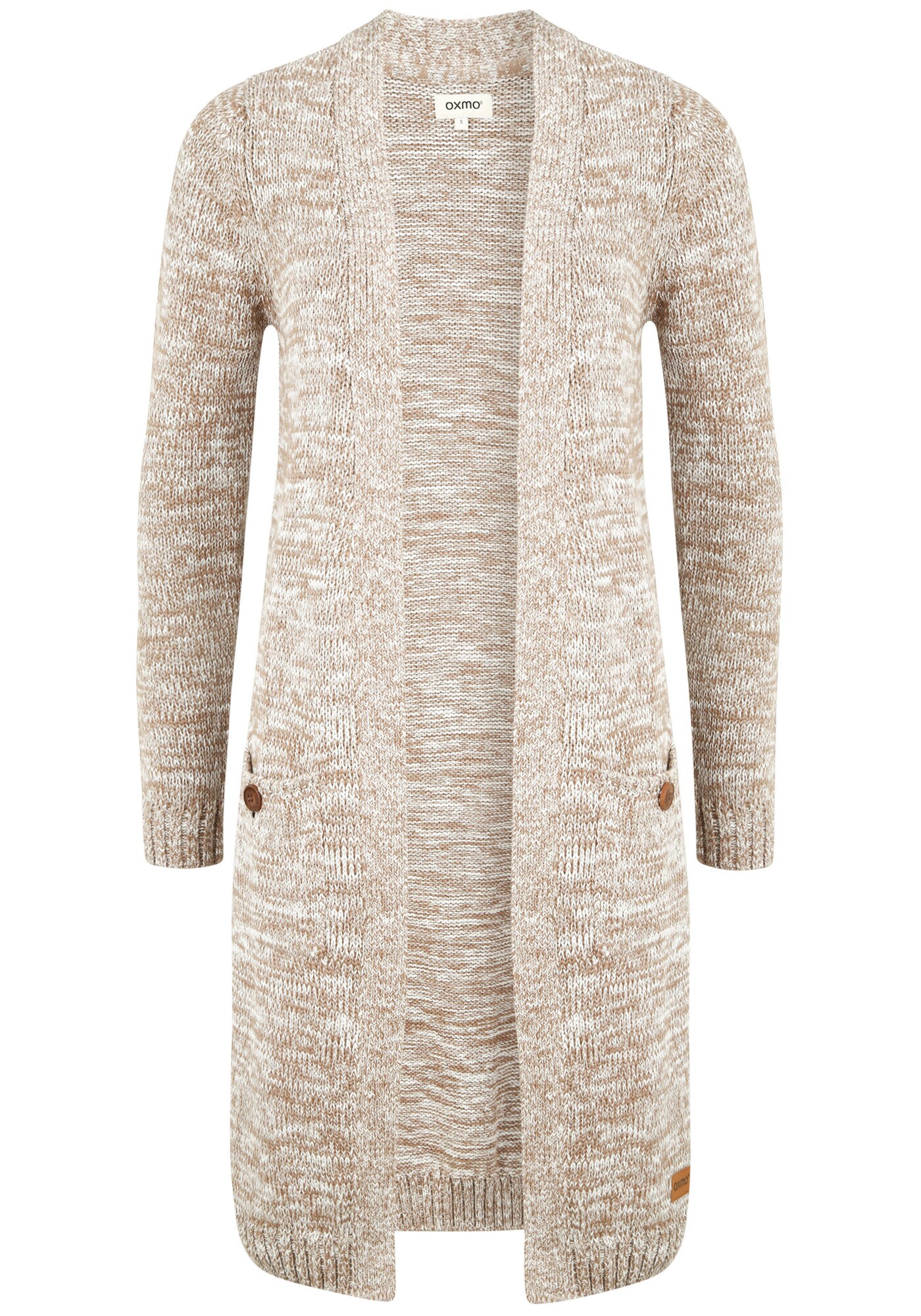 Oxmo Cárdigan 'Philetta'  beige / marrón