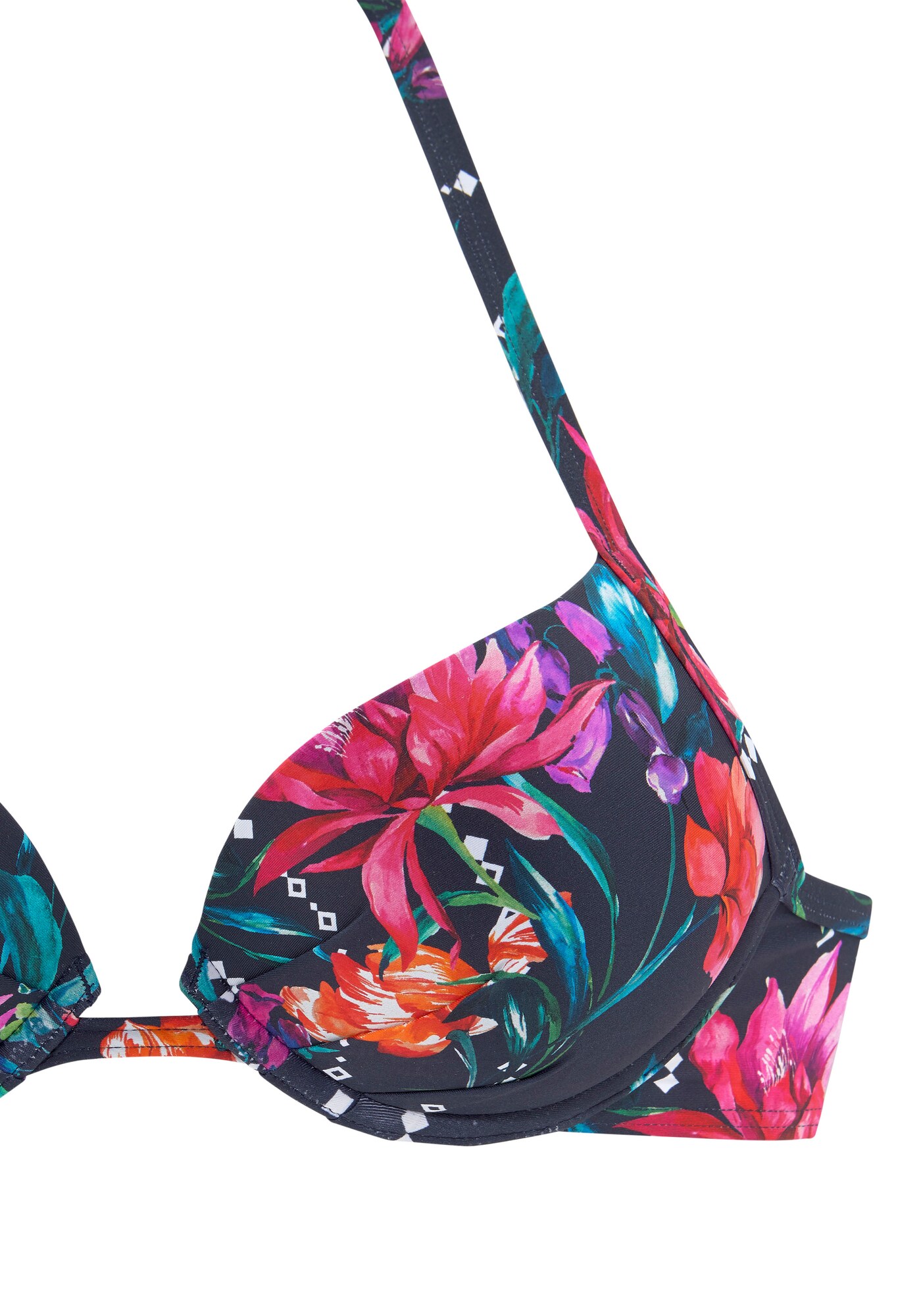 SUNSEEKER Bikini felső  kék / zöld / lila / narancs / rózsaszín / fehér termék 2. képe