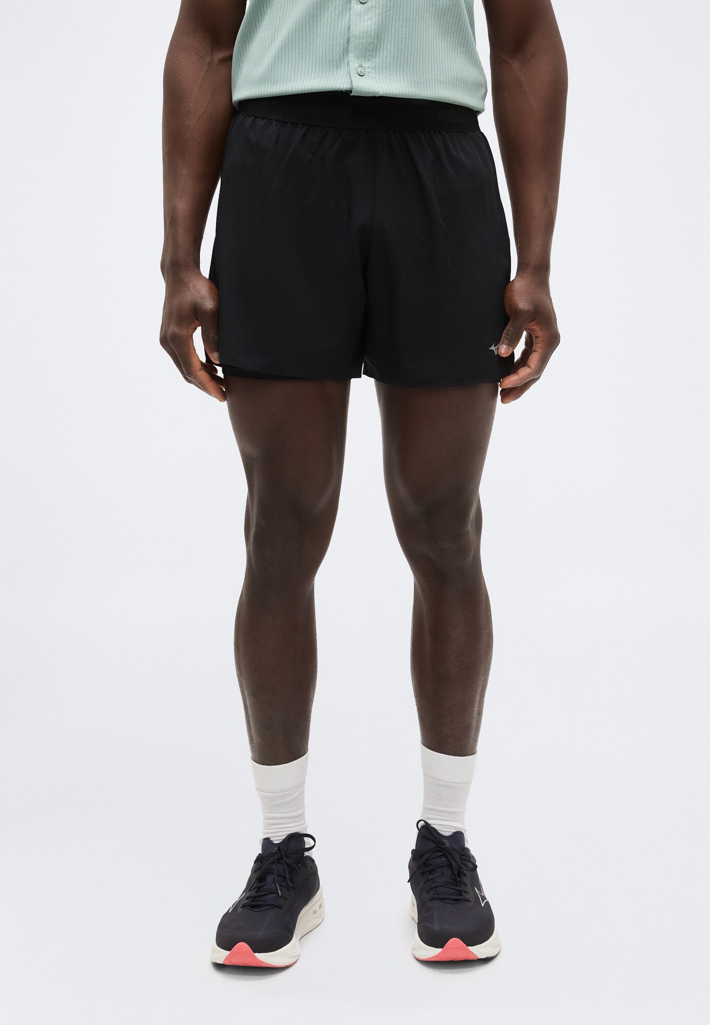 MIZUNO Pantalón deportivo  negro – imagen 4