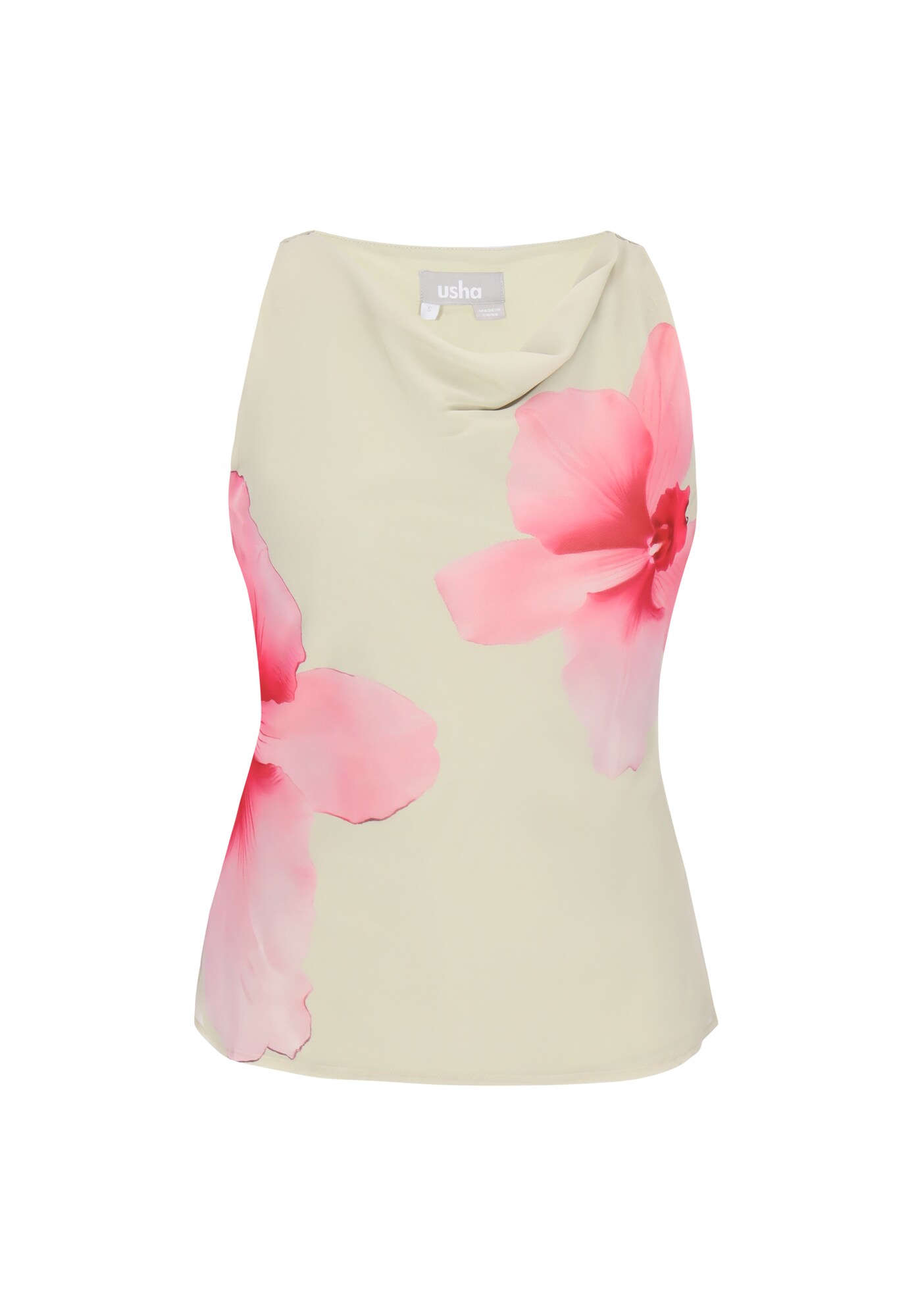 Usha Top 'Casual'  beige claro / rosa / rosa oscuro