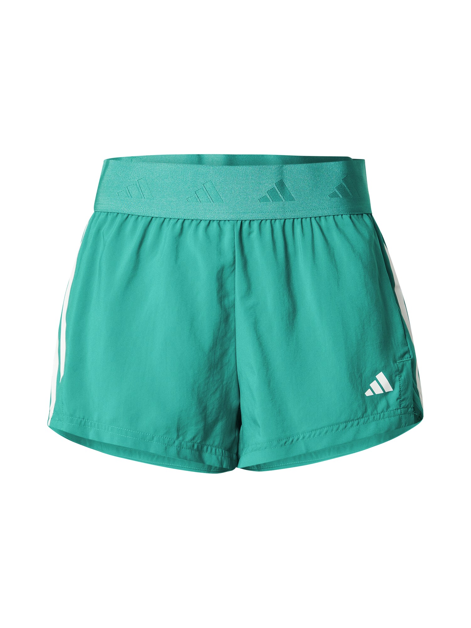 ADIDAS PERFORMANCE Športové nohavice 'Hyglm'  neónovo zelená / biela