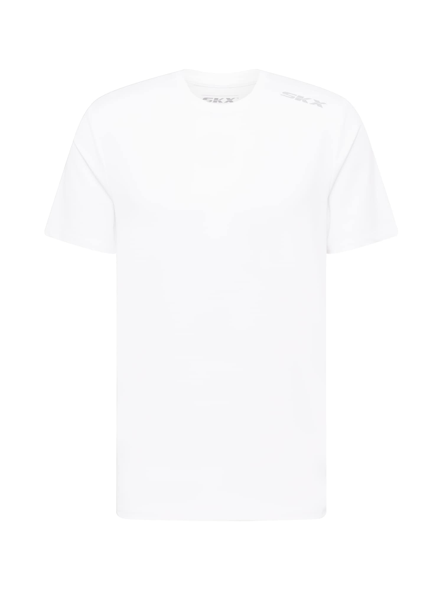 Skechers Performance Marškinėliai sidabrinė / balta