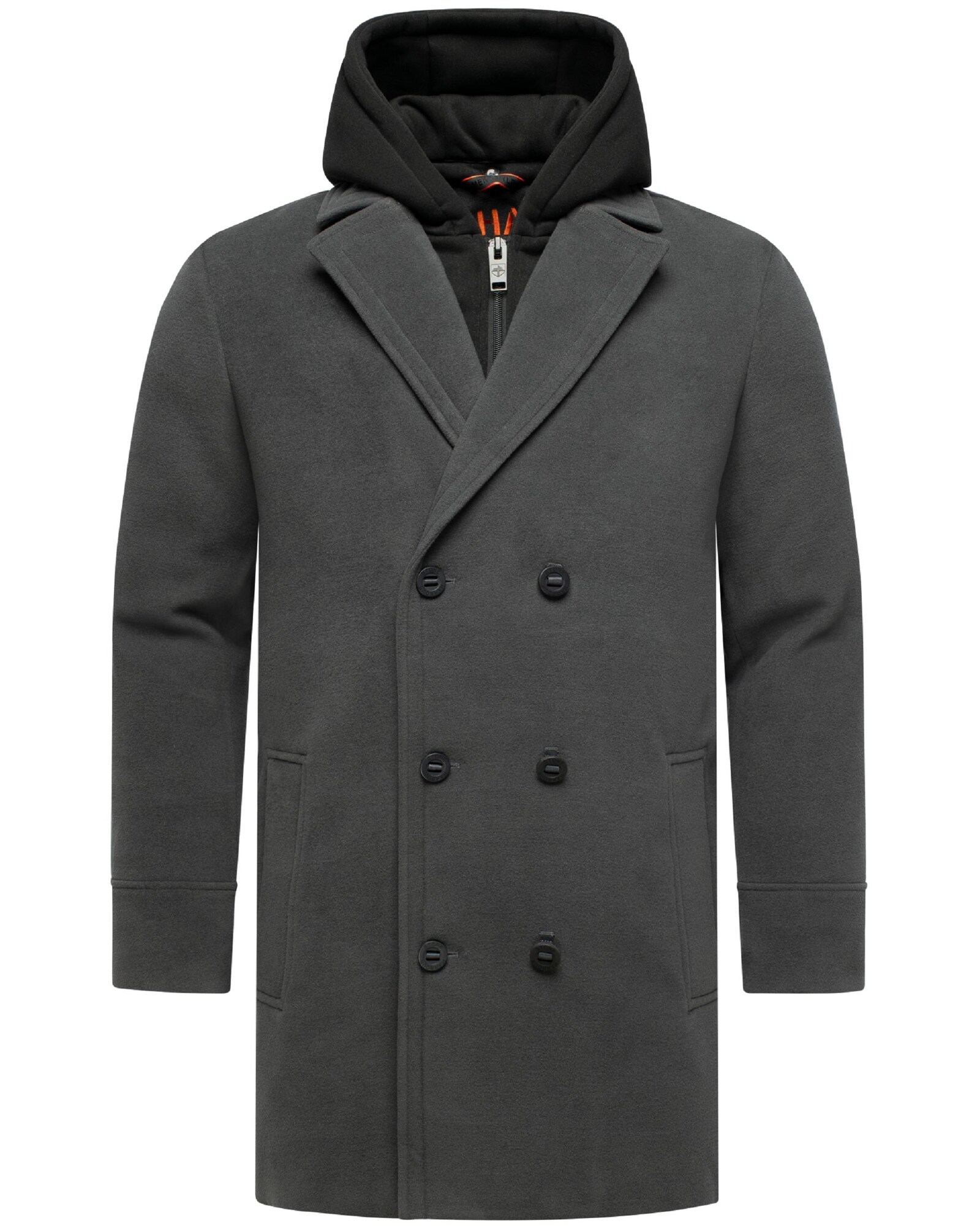 STONE HARBOUR Palton de iarnă Darioon XX  gri metalic / negru