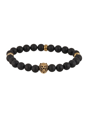 GUESS Pulsera  oro / negro