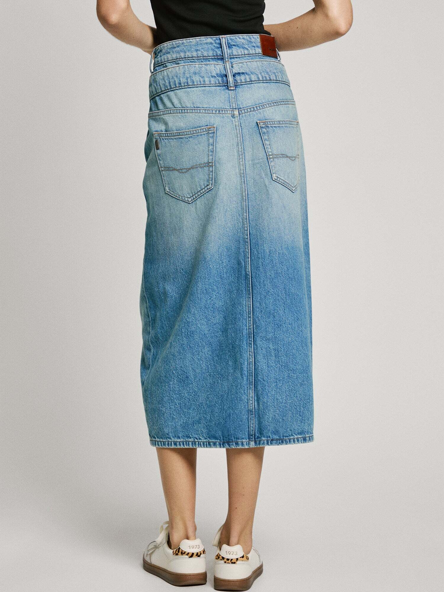 Pepe Jeans Falda azul denim – imagen 12