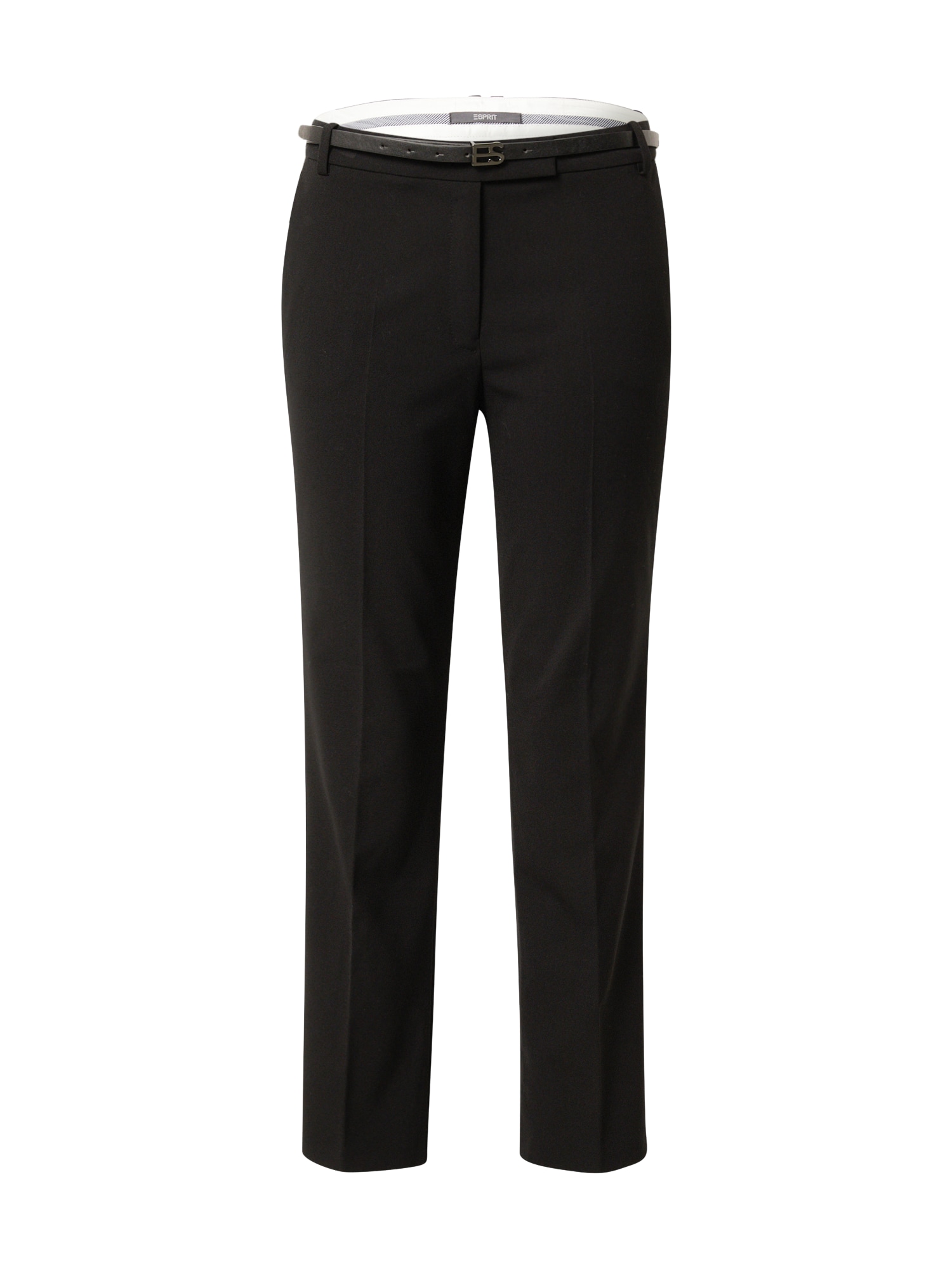 Esprit Collection Kelnės su kantu 'Newport' juoda