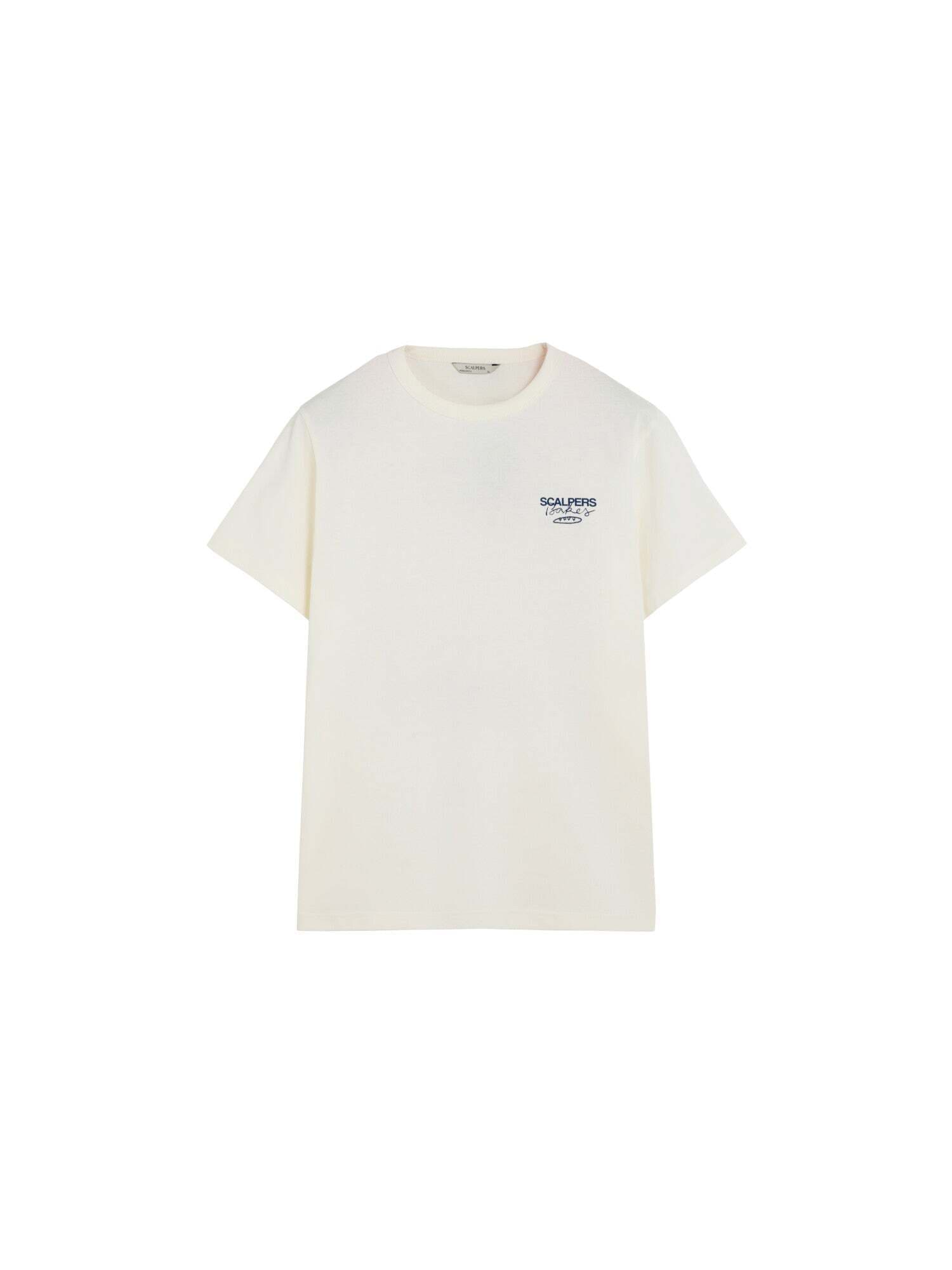 Scalpers Tricou   alb lână