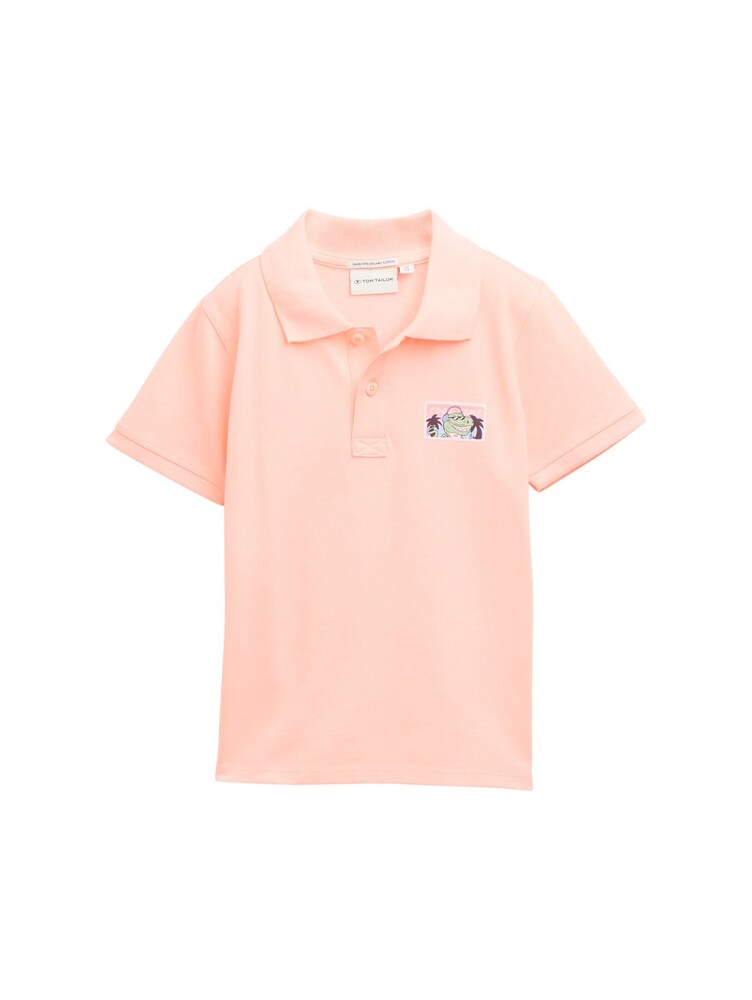 TOM TAILOR Poloshirt Jungen Größe 116 royalblau / hellgrün / apricot / schwarz