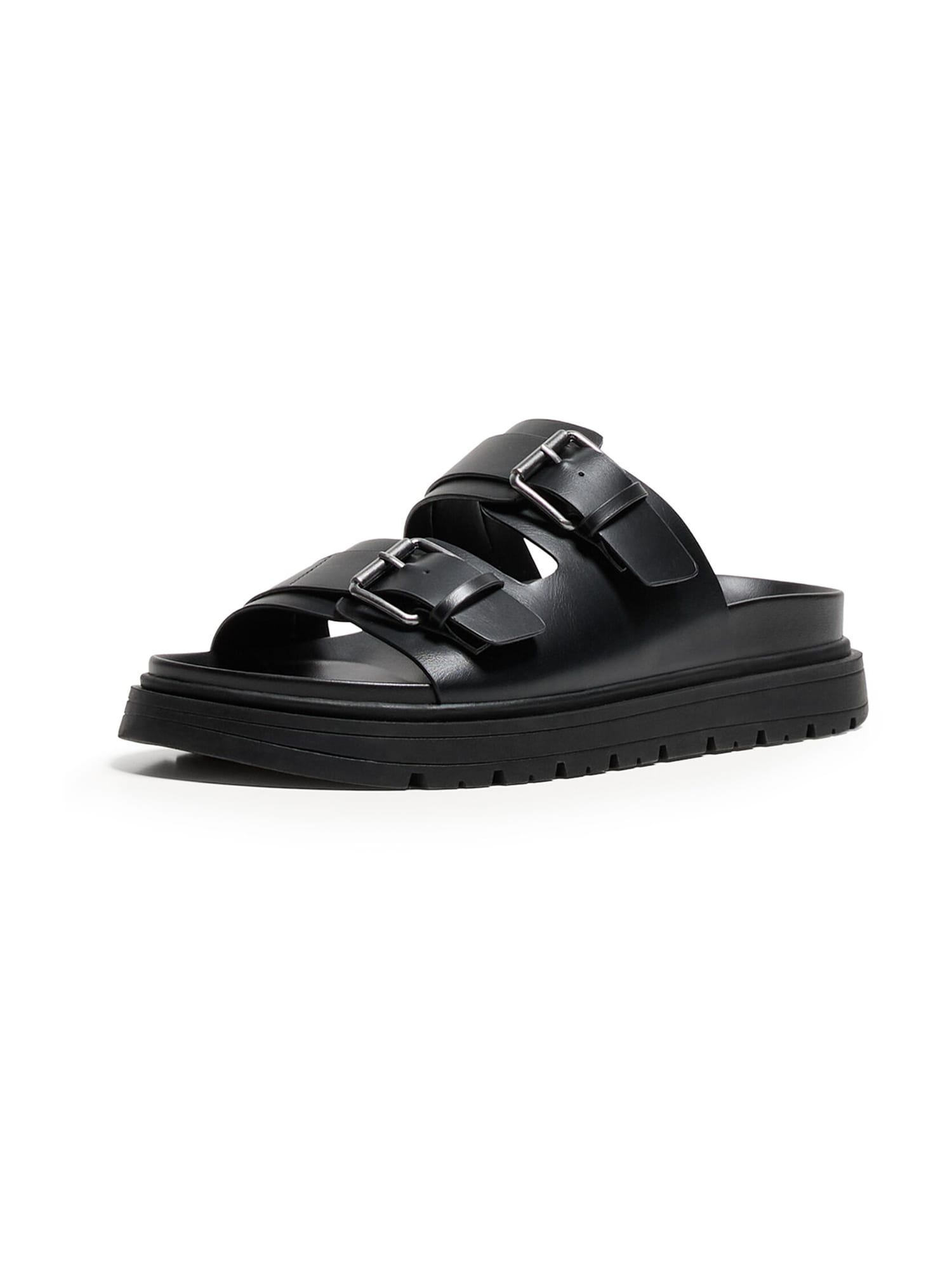 Bershka Saboți  negru