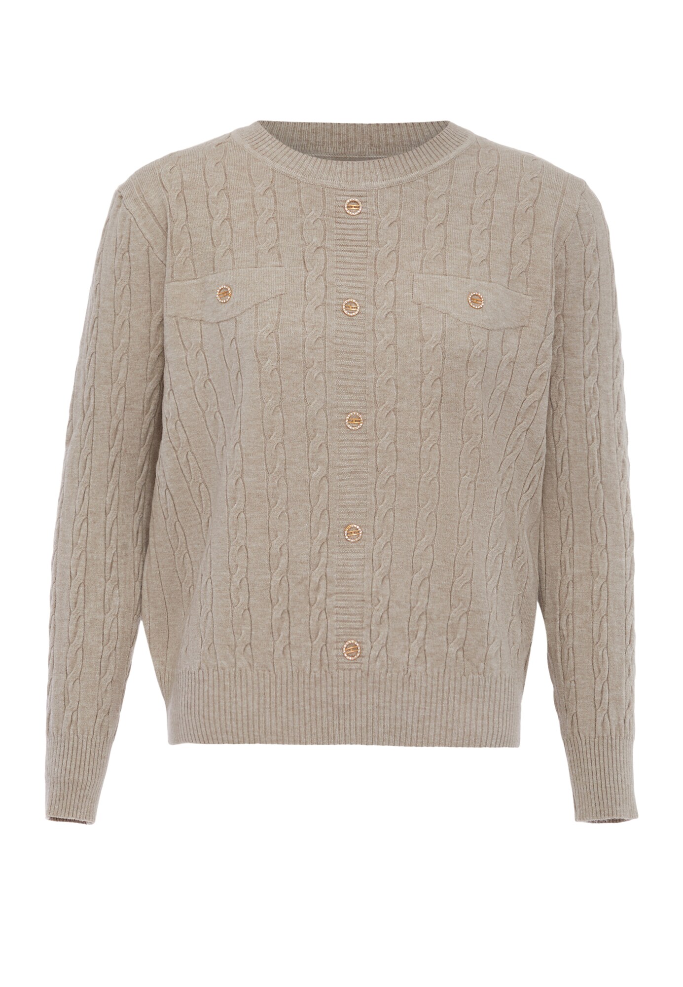 Carato Jersey beige oscuro