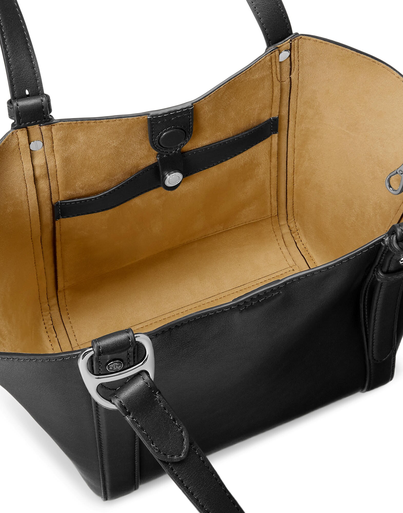 Lauren Ralph Lauren Bolso de hombro negro – imagen 19