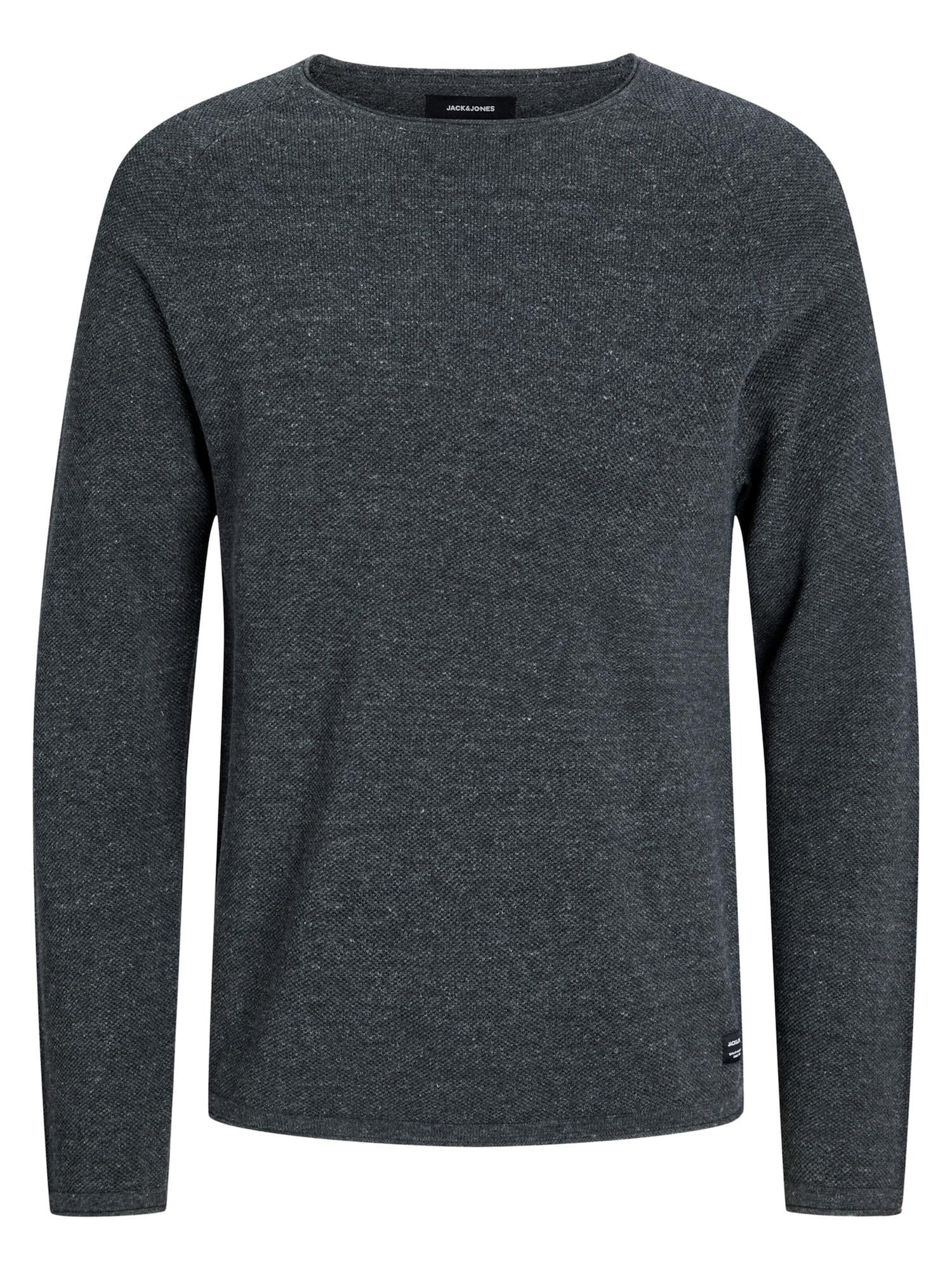 JACK & JONES Pulover 'JJEHill'  tamo siva