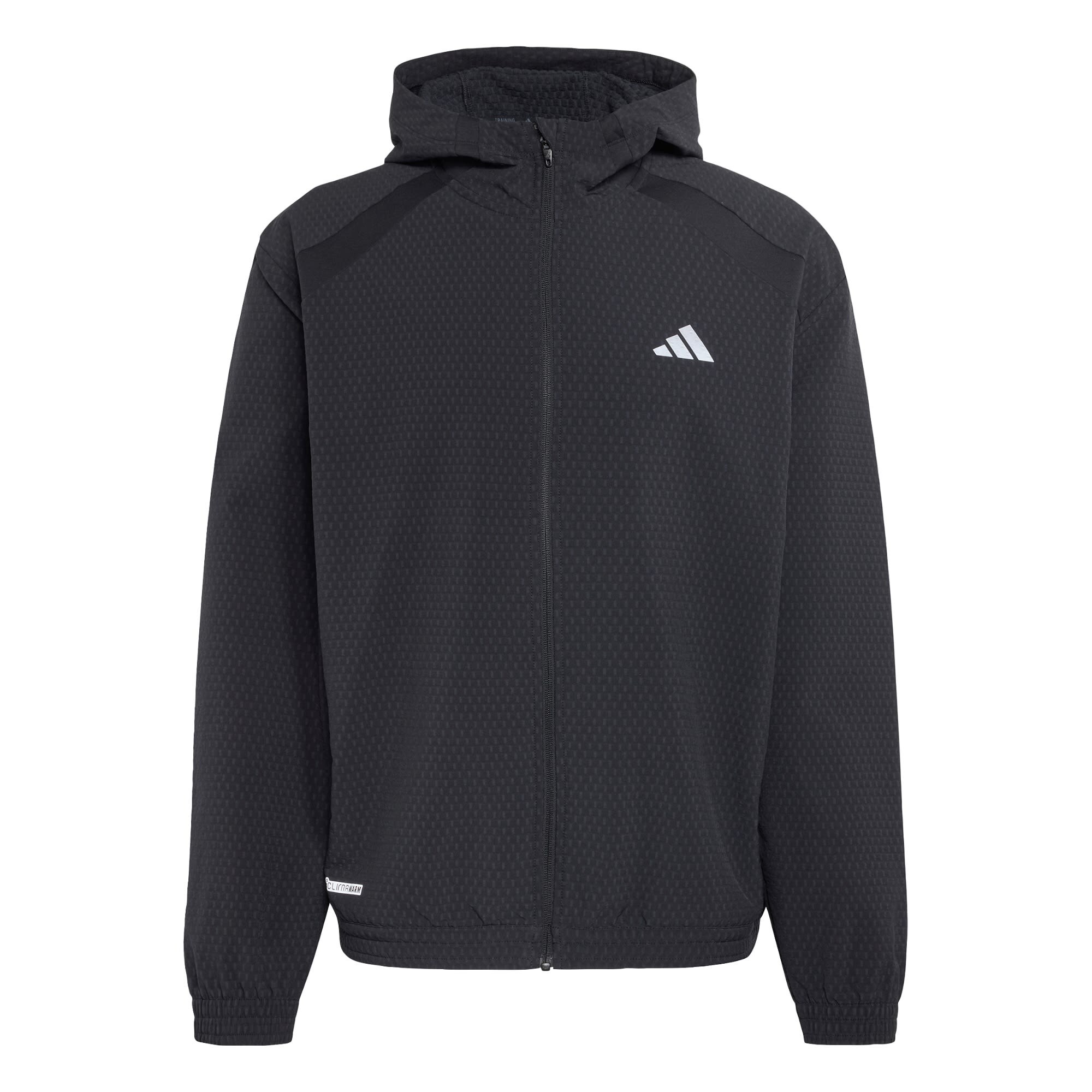 ADIDAS PERFORMANCE Chaqueta de chándal 'Tech Apparel' antracita / negro / blanco
