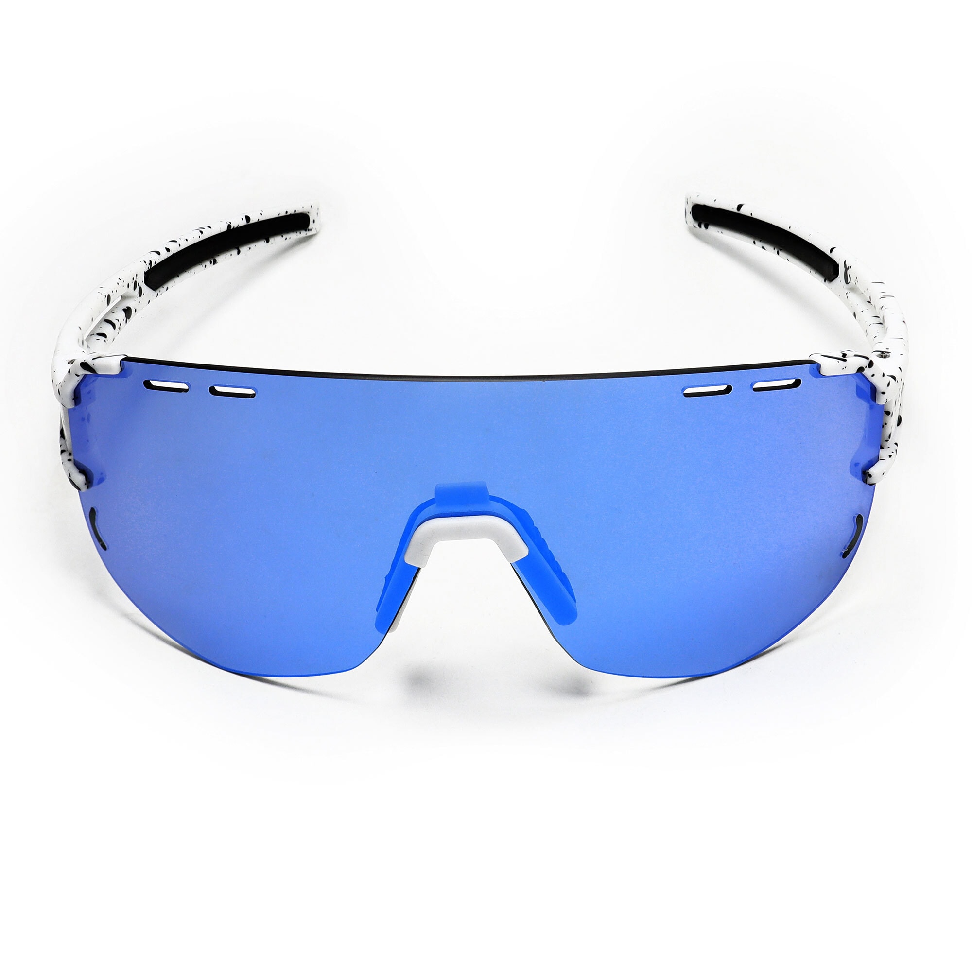 YEAZ Ochelari de soare sport  albastru regal / negru / alb