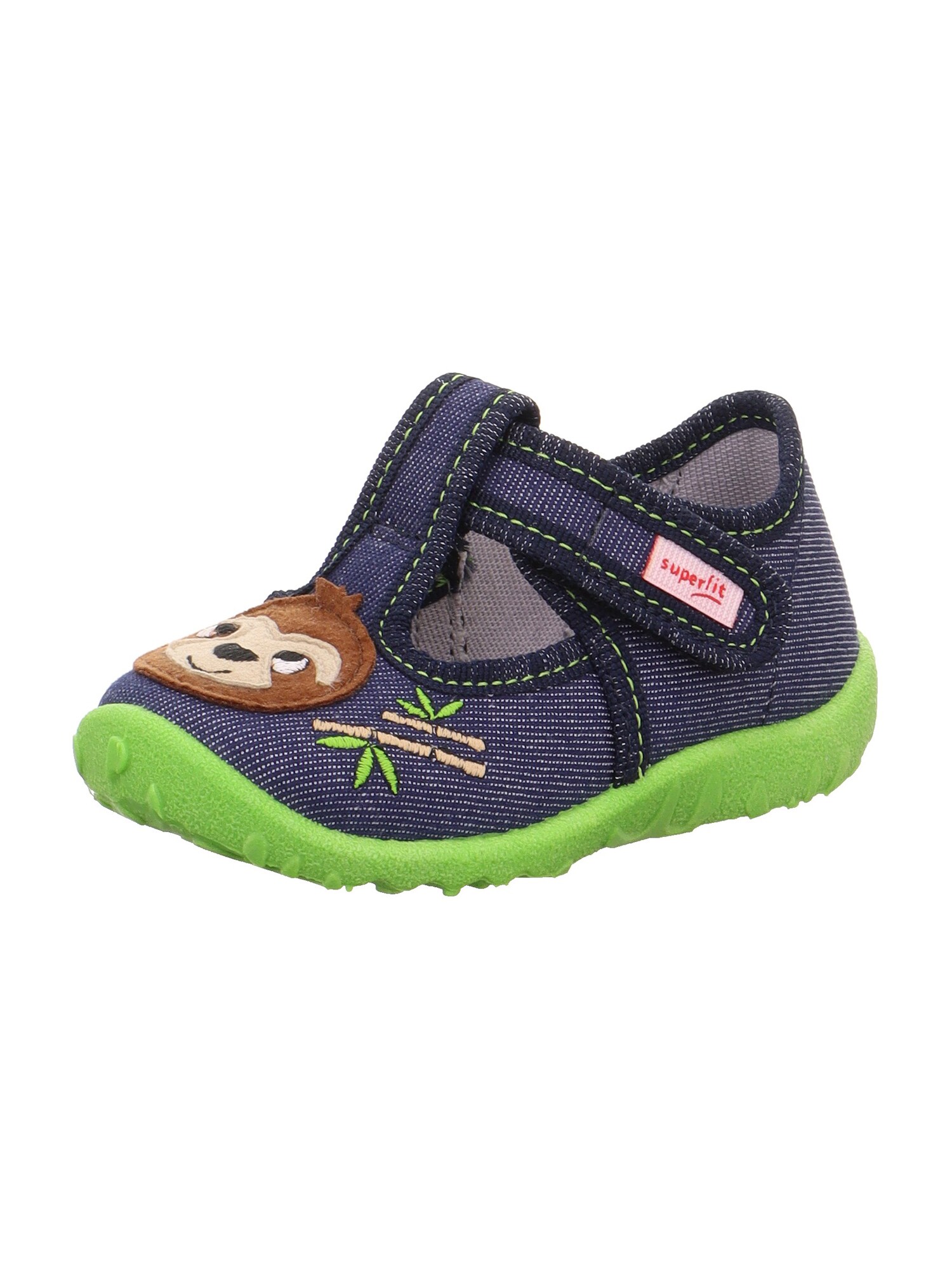 SUPERFIT Házi cipő 'SPOTTY'  bézs / sötétkék / barna / fekete akciós termékkép 1