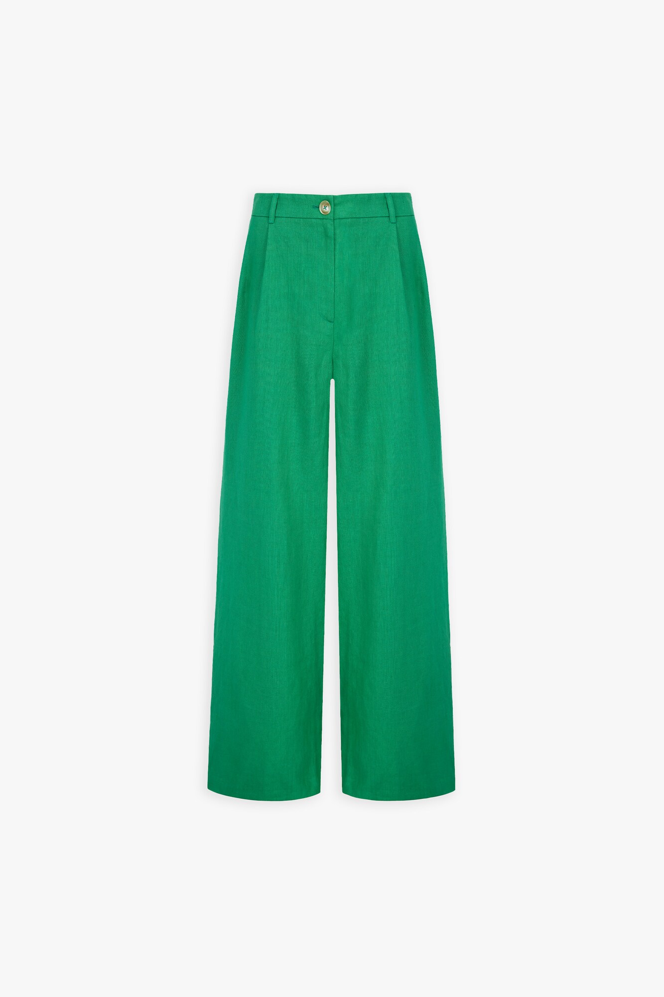 Aligne Pantaloni cutați 'Hainault '  verde