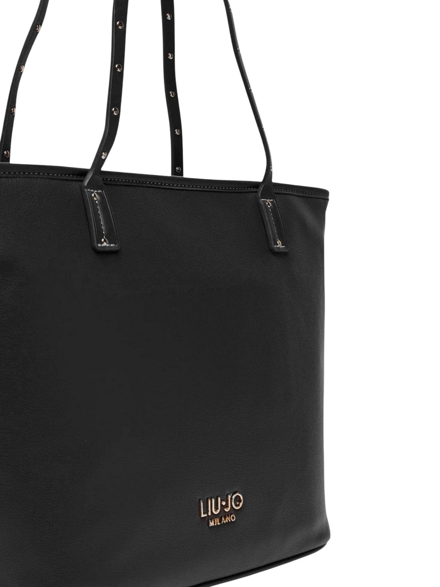 Liu Jo Bolso de hombro 'SHOPPING BAG AF6070 E1120' negro – imagen 2