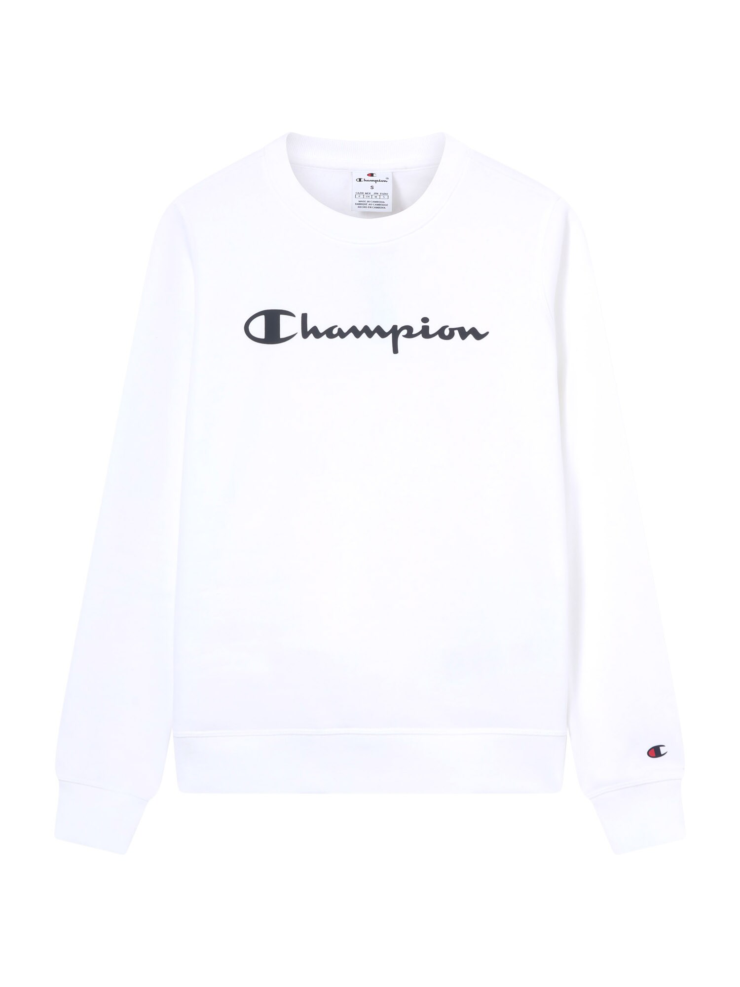 Champion Authentic Athletic Apparel Bluză de molton  alb