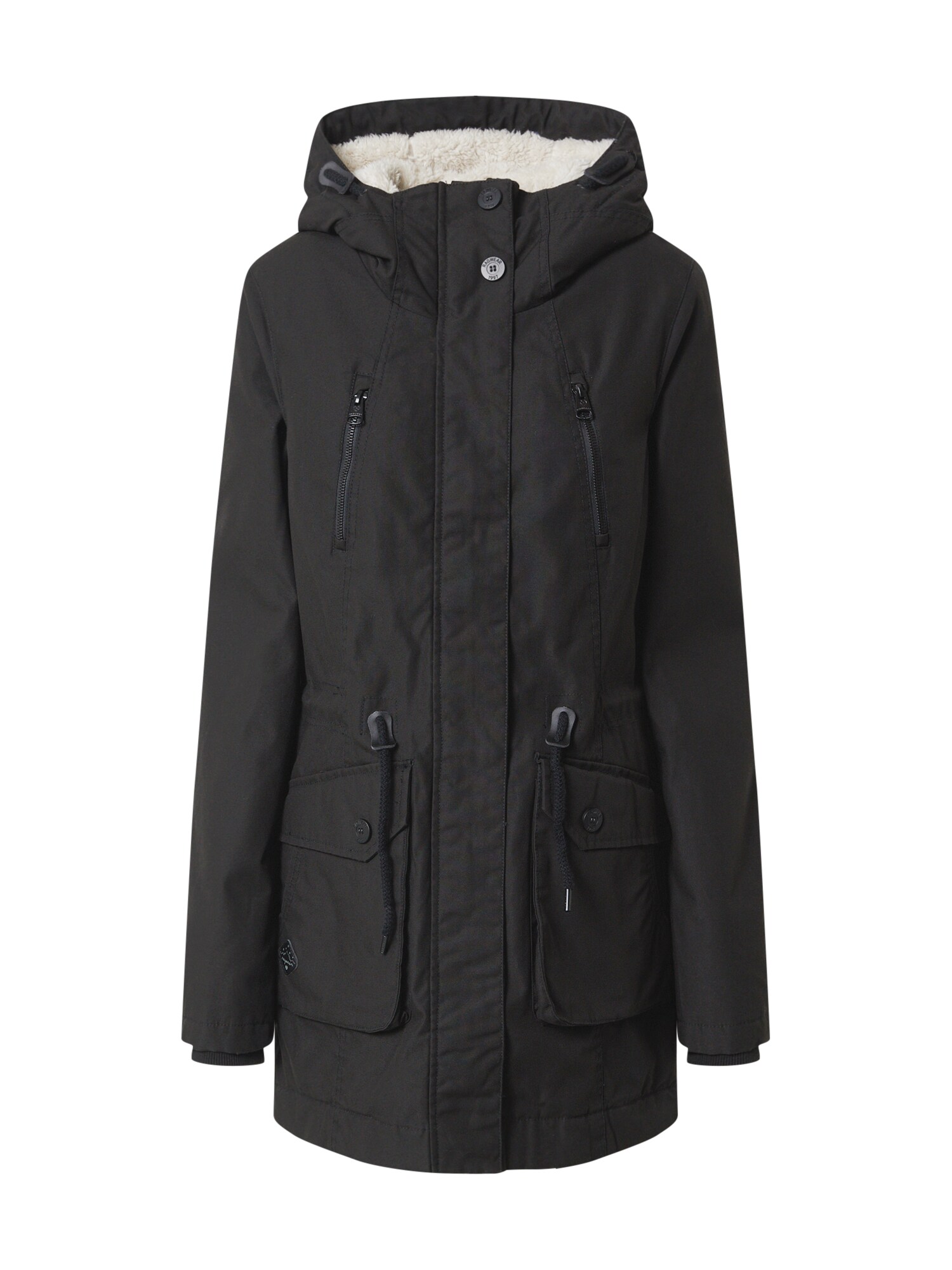 Ragwear Žieminis paltas 'Elsa'  juoda