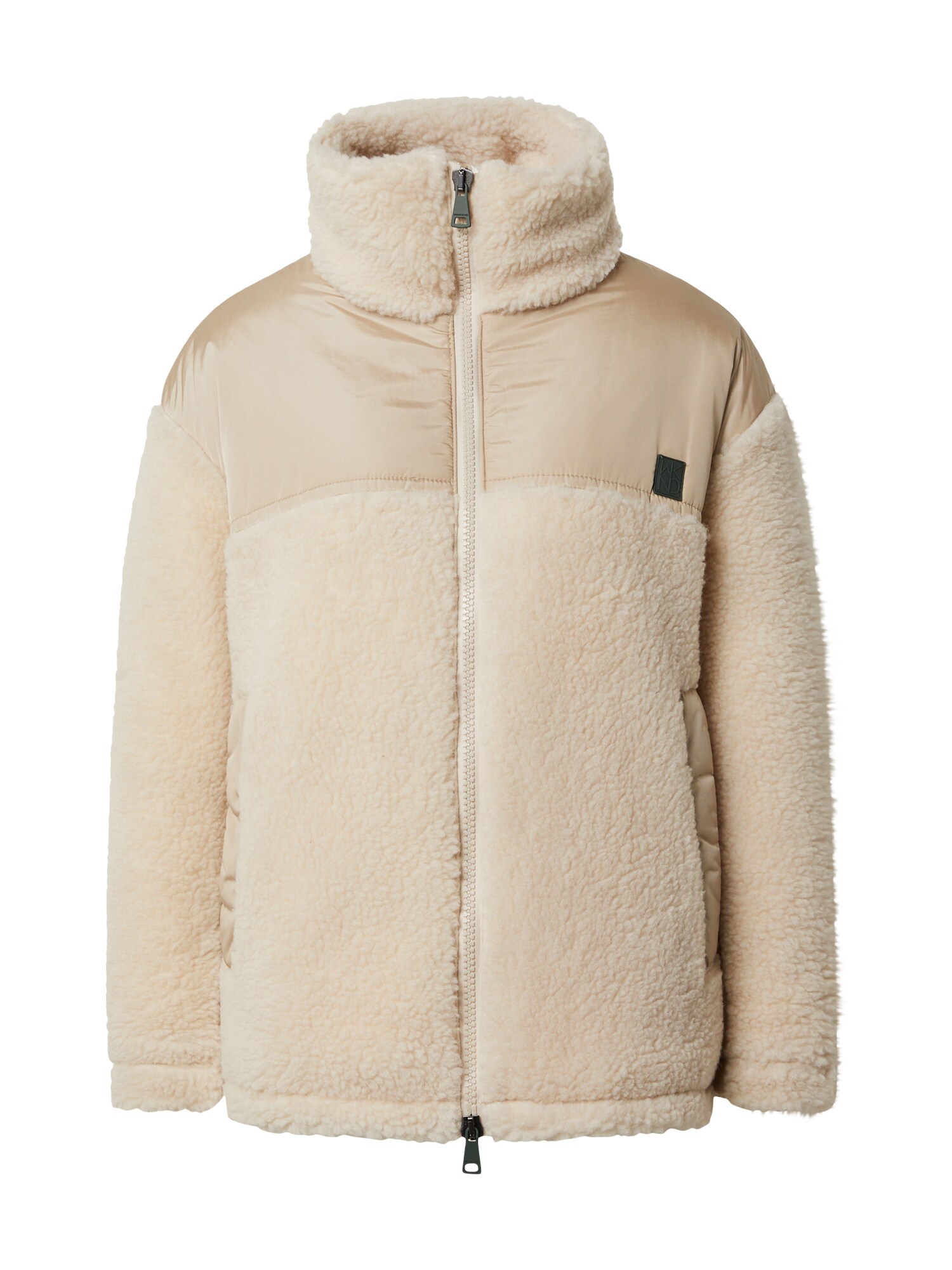 Weekend Max Mara Demisezoninė striukė 'ANABELA' smėlio spalva / pilka / juoda