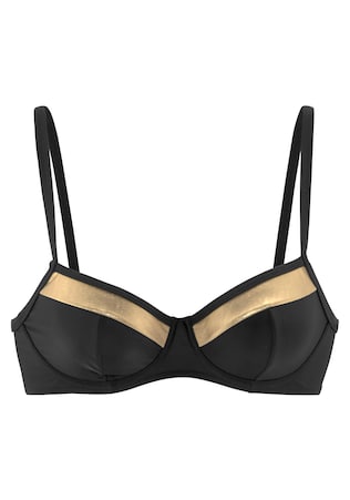 LASCANA, Bikini felső, fekete