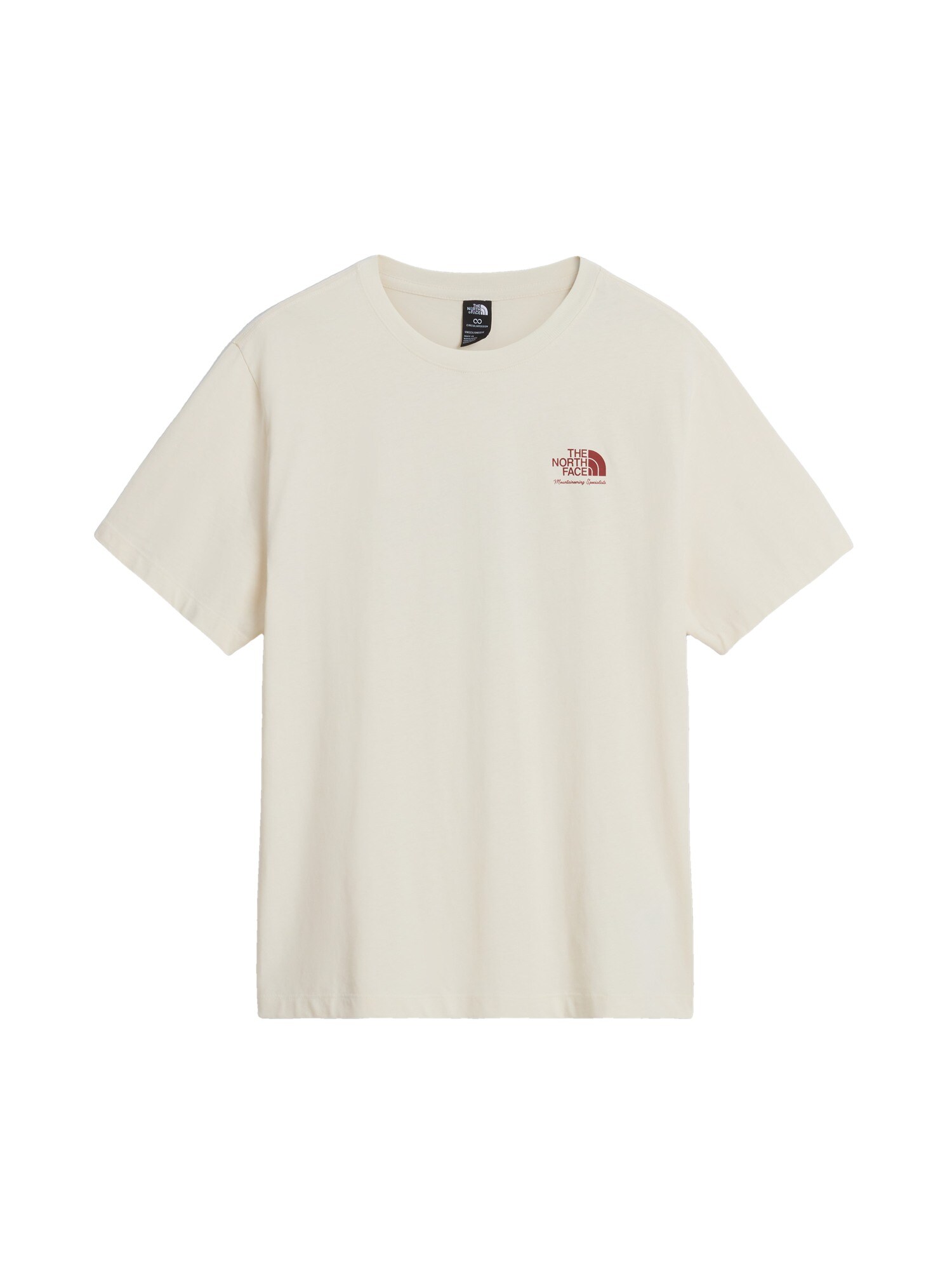 THE NORTH FACE Tricou ecru / roșu merlot