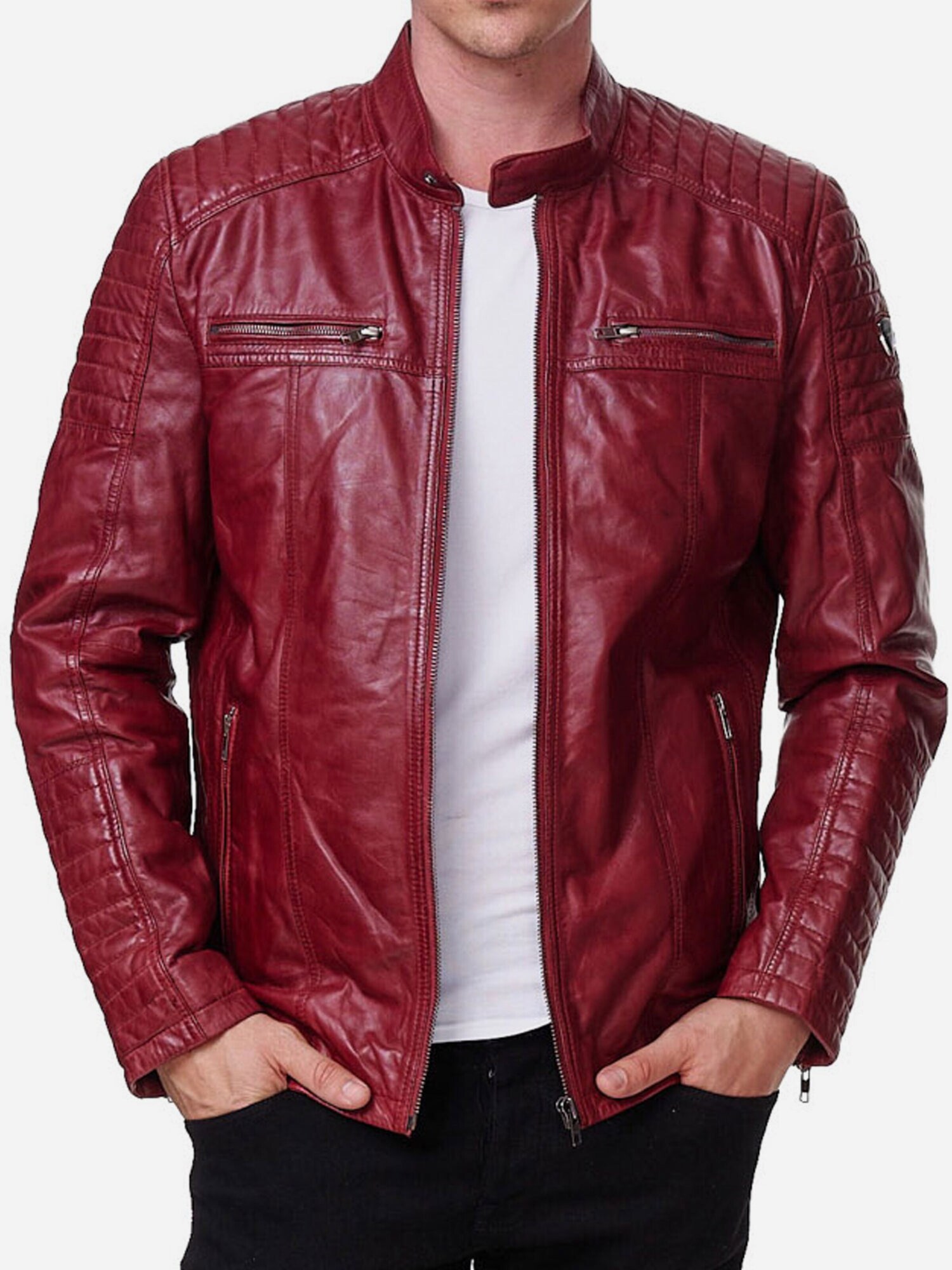 Tazzio Chaqueta de entretiempo '19709'  rojo vino