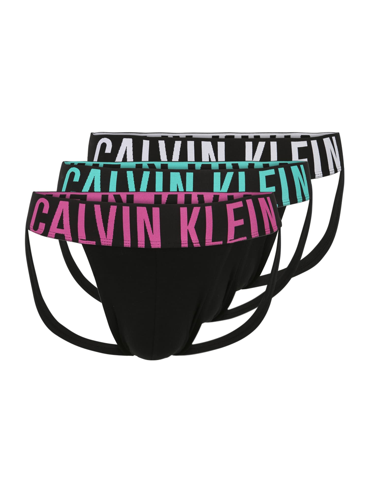 Calvin Klein Underwear Slip 'Intense Power'  jáde / magenta / fekete / fehér