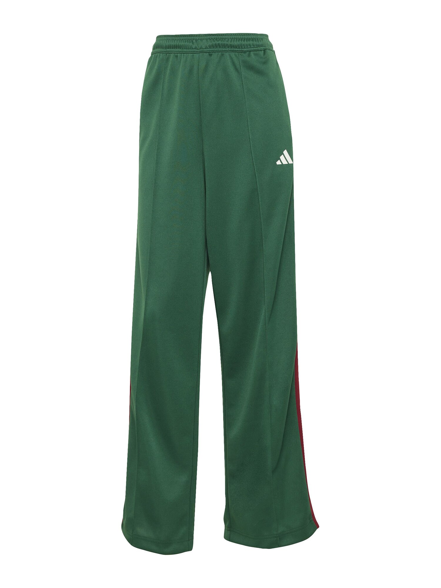 ADIDAS SPORTSWEAR Pantaloni sport TIRO  verde închis / roşu închis / alb