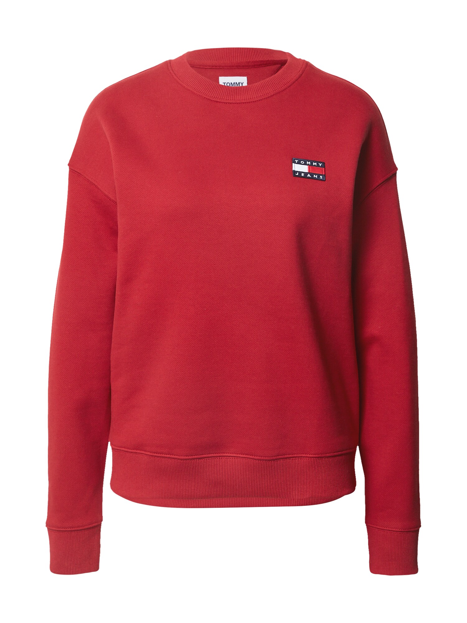 Tommy Jeans Megztinis be užsegimo  vyno raudona spalva