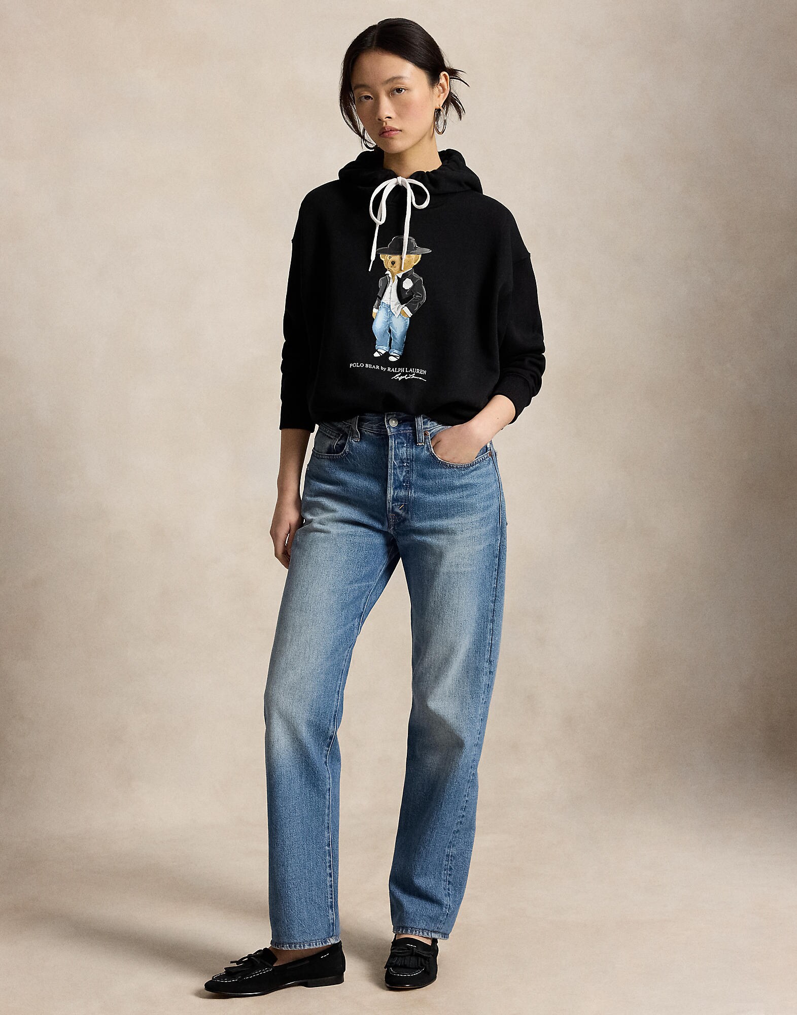 Polo Ralph Lauren Sudadera  azul / negro / blanco – imagen 4