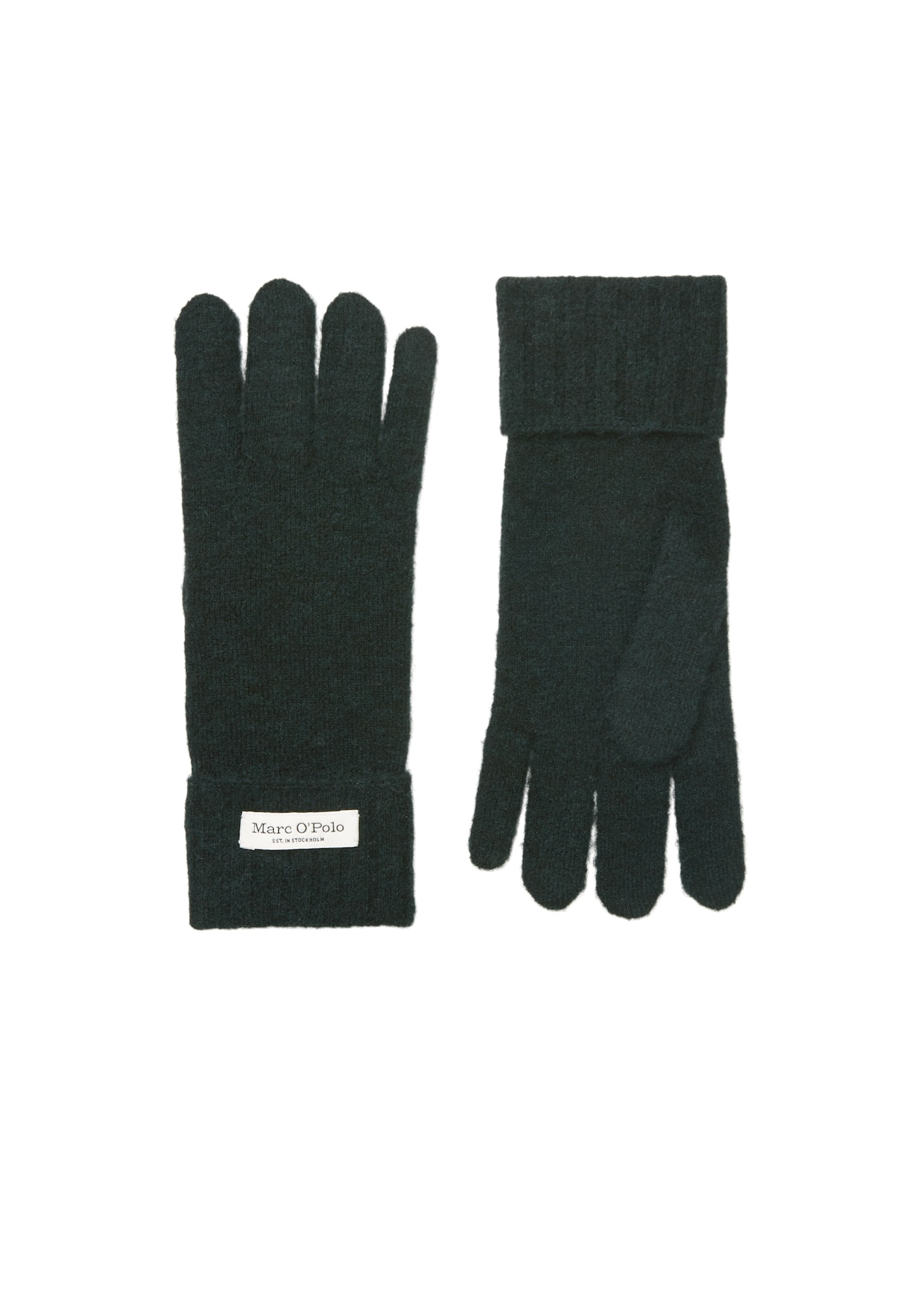 Marc O'Polo Marc O'Polo Fingerhandschuhe grün / schwarz / weiß