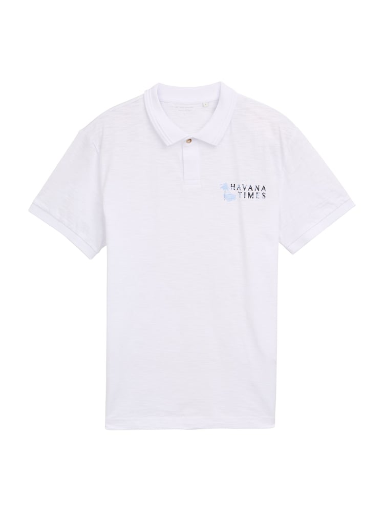 TOM TAILOR Poloshirt Herren Größe XL hellgrün / dunkelgrün / weiß