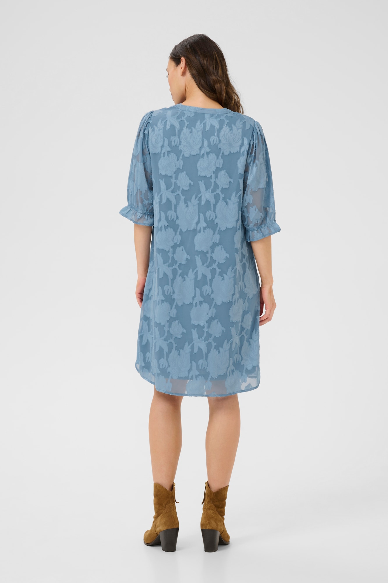 Thumbnail - Cream Kleid Yana