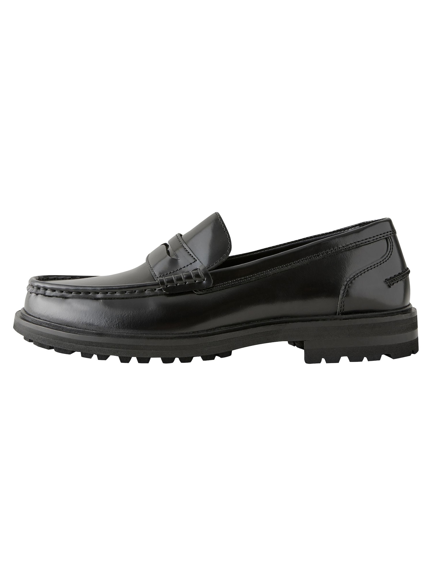 Next Mocasini  negru