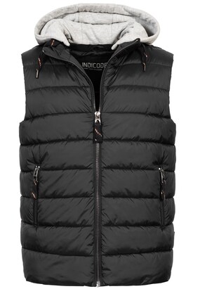 INDICODE JEANS Bodywarmer Zwart