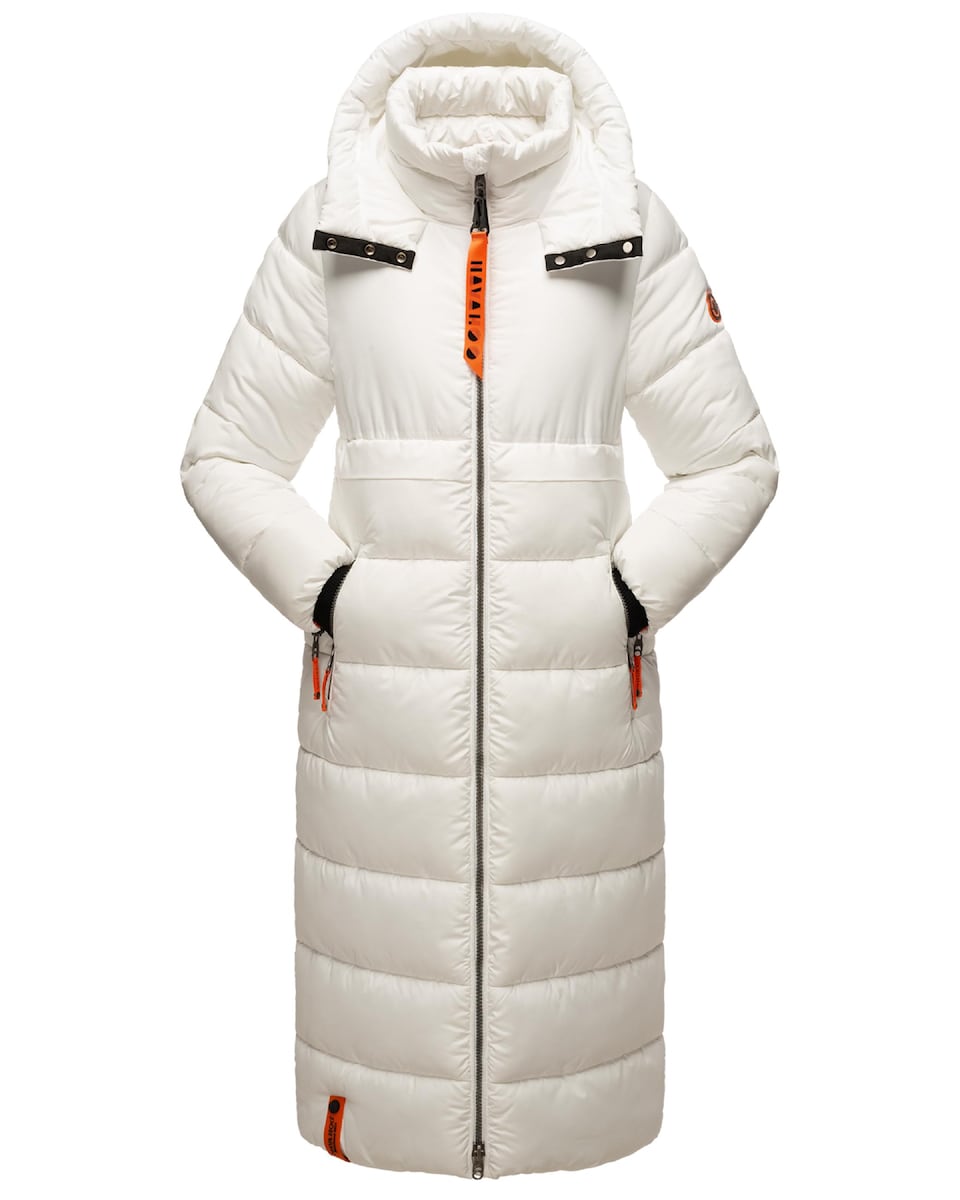 Vinterkappa orange / svart