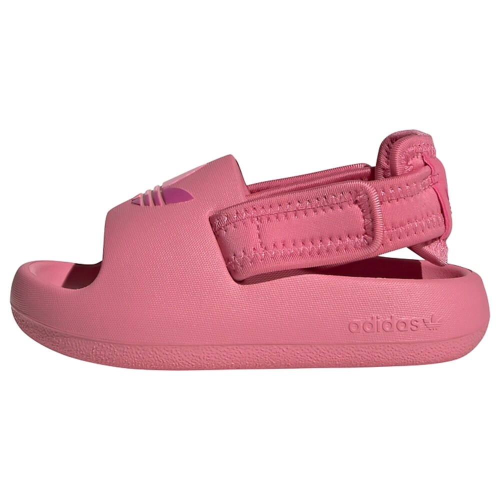 ADIDAS ORIGINALS Sandale 'Adifom Adilette' Jungen Größe 26.5 lila / orange / pitaya / altrosa