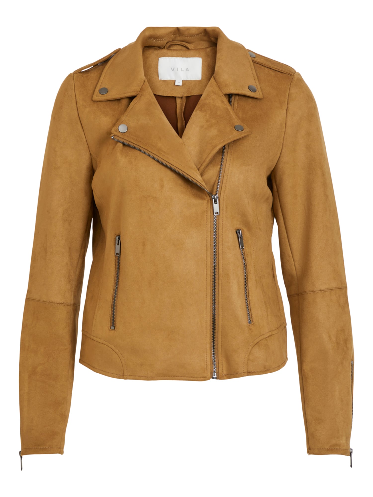 VILA Demisezoninė striukė 'Faddy'  karamelės