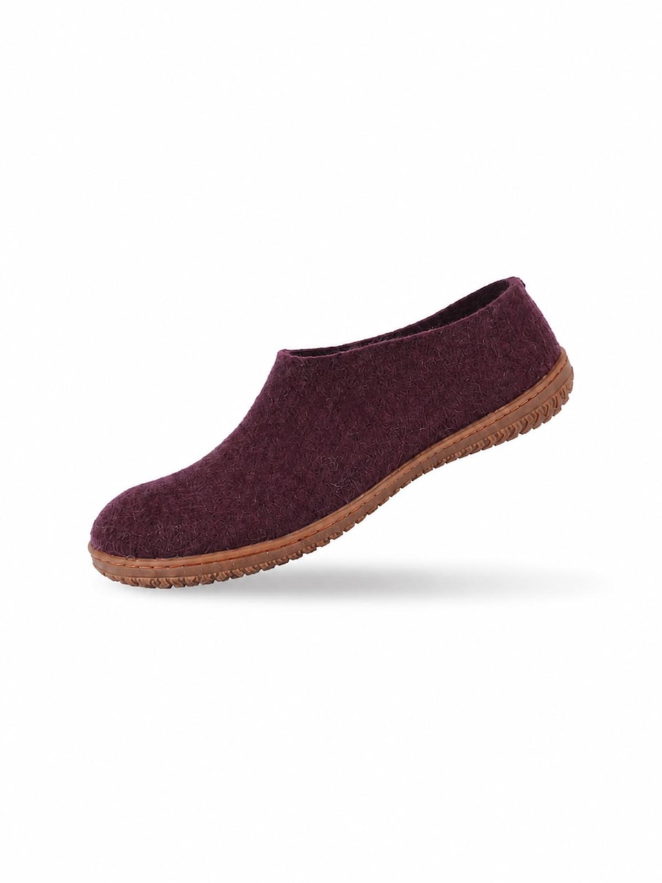Innesko 'Uld hjemmesko (100% ren uld) m/Gummisål Dansk Design fra SHUS'