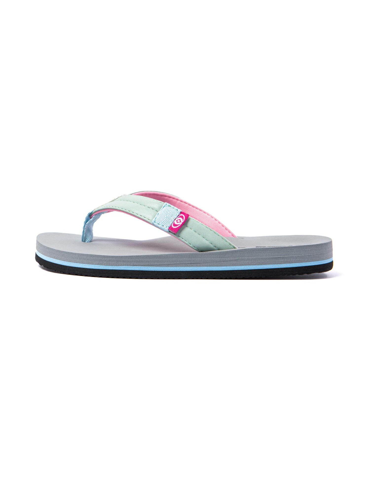 Brasileras Sandalias de dedo 'Young'  turquesa / gris