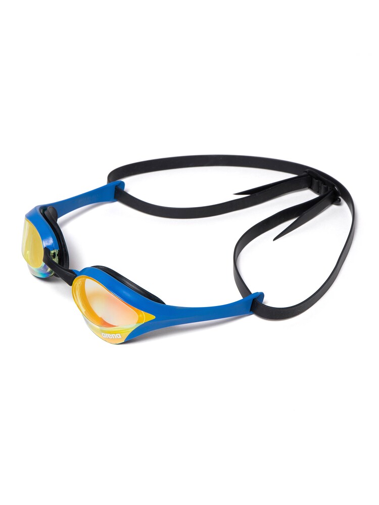 ARENA Schwimmbrille 'COBRA ULTRA SWIPE MIRROR' Herren Größe XS/XL blau / orange / schwarz