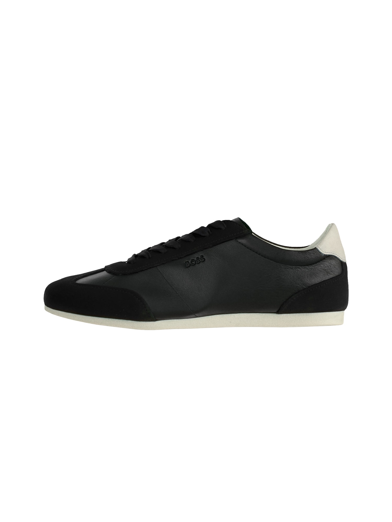 BOSS Sneaker low Solenne negru / alb