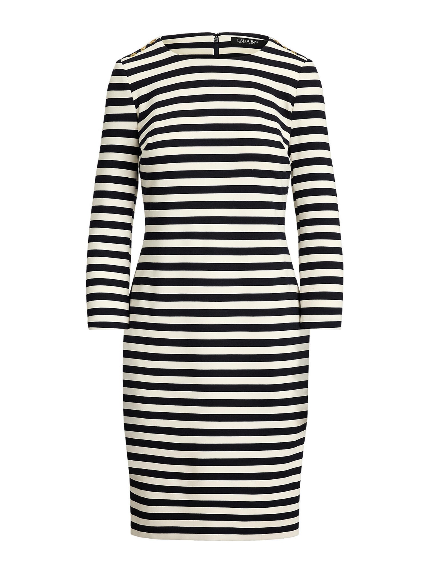 Lauren Ralph Lauren Rochie tricotat  negru / alb