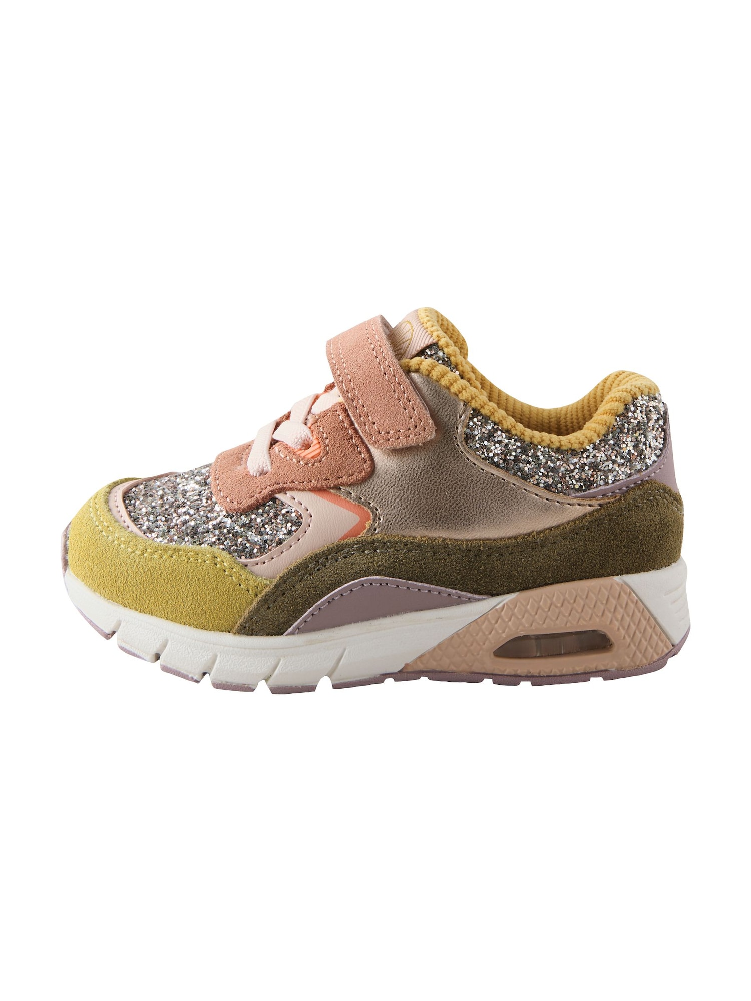 Next Sneaker oliv / verde iarbă / roz